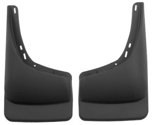 Chevrolet Suburban Mud Guards - Rear - Husky Liners - Custom-Molded, FormFit Design (w/o Flares) - Paintable Matte - `99-`06 Chevrolet Suburban Mud Guards - Rear - Husky Liners - Custom-Molded, FormFit Design (w/o Flares) - Paintable Matte - `99-`06